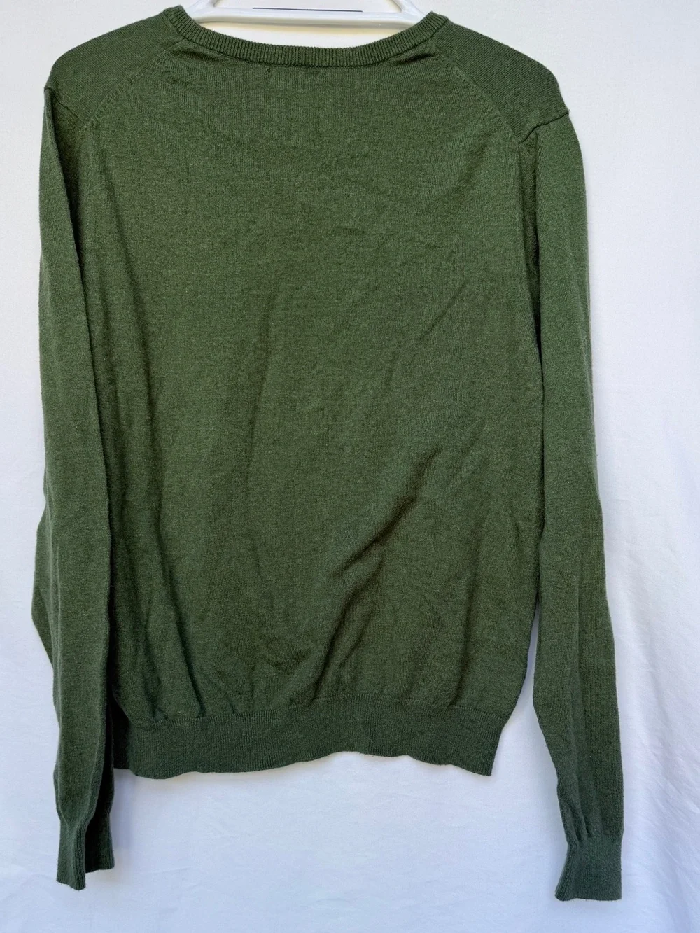 Merona Long Sleeve V-Neck Knit Pullover Sweater Size XL